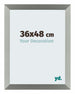 Mura MDF Cornice 36x48cm Champagne Davanti Dimensione | Yourdecoration.it
