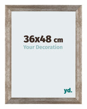 Mura MDF Cornice 36x48cm Metallo Vintage Davanti Dimensione | Yourdecoration.it