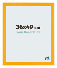 Mura MDF Cornice 36x49cm Amarillo Davanti Dimensione | Yourdecoration.it