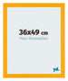 Mura MDF Cornice 36x49cm Amarillo Davanti Dimensione | Yourdecoration.it