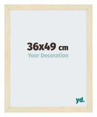 Mura MDF Cornice 36x49cm Arena Barrido Davanti Dimensione | Yourdecoration.it