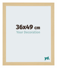 Mura MDF Cornice 36x49cm Decoración De Arce Davanti Dimensione | Yourdecoration.it
