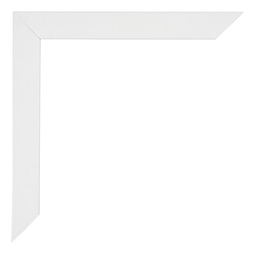 Mura MDF Cornice 37 5x98cm Bianco Lucente Dettaglio Angolo | Yourdecoration.it