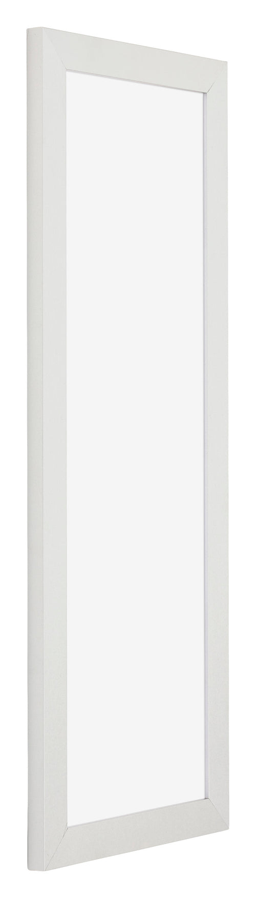 Mura MDF Cornice 37 5x98cm Bianco Opaco Davanti Obliquo | Yourdecoration.it