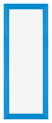 Mura MDF Cornice 37 5x98cm Blu Acceso Davanti | Yourdecoration.it