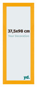 Mura MDF Cornice 37 5x98cm Giallo Davanti Dimensione | Yourdecoration.it