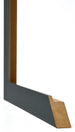 Mura MDF Cornice 40x40cm Antracite Dettaglio Intersezione | Yourdecoration.it