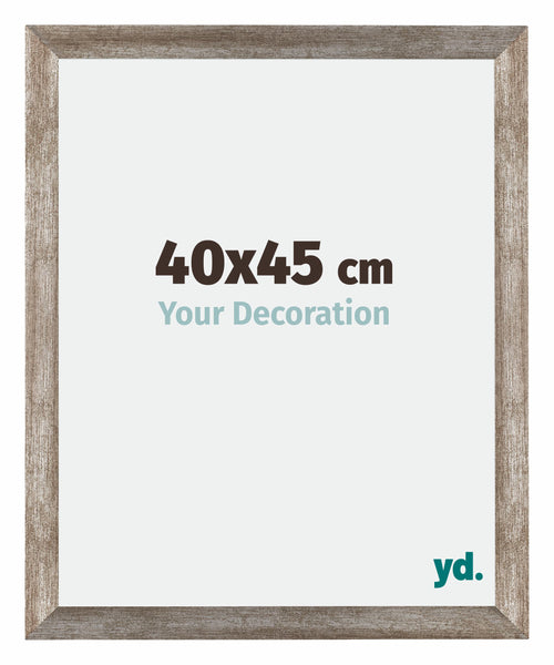 Mura MDF Cornice 40x45cm Metallo Vintage Davanti Dimensione | Yourdecoration.it