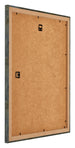 Mura MDF Cornice 40x50cm Blu Oro Fondente Retro Obliquo | Yourdecoration.it