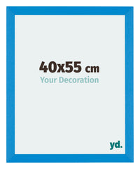 Mura MDF Cornice 40x55cm Blu Acceso Davanti Dimensione | Yourdecoration.it