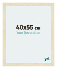 Mura MDF Cornice 40x55cm Sabbia Spazzato Davanti Dimensione | Yourdecoration.it