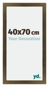 Mura MDF Cornice 40x70cm Bronzo Decorativo Davanti Dimensione | Yourdecoration.it
