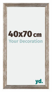 Mura MDF Cornice 40x70cm Metallo Vintage Davanti Dimensione | Yourdecoration.it