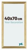 Mura MDF Cornice 40x70cm Oro Lucido Davanti Dimensione | Yourdecoration.it