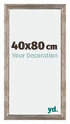 Mura MDF Cornice 40x80cm Metallo Vintage Davanti Dimensione | Yourdecoration.it