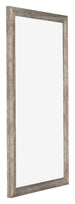 Mura MDF Cornice 40x80cm Metallo Vintage Davanti Obliquo | Yourdecoration.it