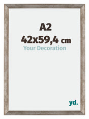 Mura MDF Cornice 42x59 4cm Metallo Vintage Davanti Dimensione | Yourdecoration.it