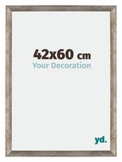 Mura MDF Cornice 42x60cm Metallo Vintage Davanti Dimensione | Yourdecoration.it