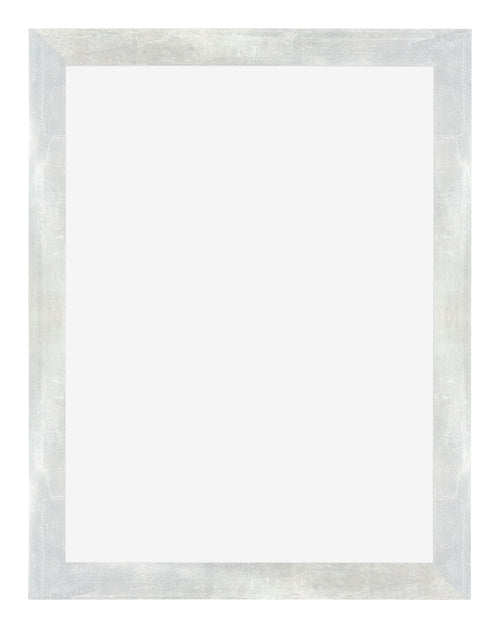 Mura MDF Cornice 45x60cm Argento Lucido Vintage Davanti | Yourdecoration.it