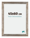 Mura MDF Cornice 45x60cm Metallo Vintage Davanti Dimensione | Yourdecoration.it
