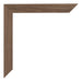 Mura MDF Cornice 48x64cm Noce Scuro Dettaglio Angolo | Yourdecoration.it