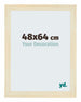 Mura MDF Cornice 48x64cm Sabbia Spazzato Davanti Dimensione | Yourdecoration.it