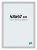 Mura MDF Cornice 48x67cm Mogano Davanti Dimensione | Yourdecoration.it