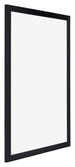 Mura MDF Cornice 48x67cm Nero Opaco Davanti Obliquo | Yourdecoration.it