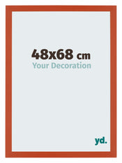 Mura MDF Cornice 48x68cm Metallo Vintage Davanti Obliquo | Yourdecoration.it