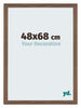 Mura MDF Cornice 48x68cm Rovere Davanti Obliquo | Yourdecoration.it