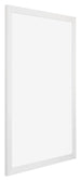 Mura MDF Cornice 49x68cm Bianco Lucente Davanti Obliquo | Yourdecoration.it