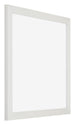 Mura MDF Cornice 50x50cm Bianco Opaco Davanti Obliquo | Yourdecoration.it