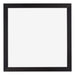 Mura MDF Cornice 50x50cm Grana Di Legno Nero Davanti | Yourdecoration.it