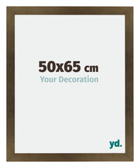 Mura MDF Cornice 50x65cm Bronzo Decorativo Davanti Dimensione | Yourdecoration.it