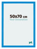 Mura MDF Cornice 50x70cm Blu Acceso Davanti Dimensione | Yourdecoration.it