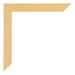 Mura MDF Cornice 50x70cm Faggio Decorativo Dettaglio Angolo | Yourdecoration.it
