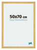 Mura MDF Cornice 50x70cm Pino Decorativo Davanti Dimensione | Yourdecoration.it