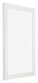 Mura MDF Cornice 50x75cm Bianco Lucente Davanti Obliquo | Yourdecoration.it