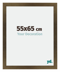 Mura MDF Cornice 55x65cm Bronzo Decorativo Davanti Dimensione | Yourdecoration.it
