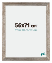 Mura MDF Cornice 56x71cm Metallo Vintage Davanti Dimensione | Yourdecoration.it