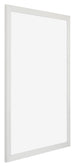 Mura MDF Cornice 59 4x84cm Bianco Opaco Davanti Obliquo | Yourdecoration.it