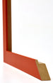 Mura MDF Cornice 59x84cm Arancione Dettaglio Intersezione | Yourdecoration.it