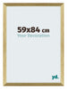 Mura MDF Cornice 59x84cm Oro Lucido Davanti Dimensione | Yourdecoration.it
