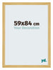 Mura MDF Cornice 59x84cm Pino Decorativo Davanti Dimensione | Yourdecoration.it