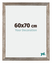 Mura MDF Cornice 60x70cm Metallo Vintage Davanti Dimensione | Yourdecoration.it