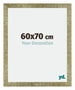 Mura MDF Cornice 60x70cm Oro Antico Davanti Dimensione | Yourdecoration.it
