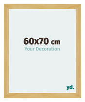 Mura MDF Cornice 60x70cm Pino Decorativo Davanti Dimensione | Yourdecoration.it