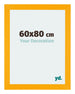 Mura MDF Cornice 60x80cm Giallo Davanti Dimensione | Yourdecoration.it