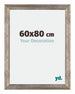 Mura MDF Cornice 60x80cm Metallo Vintage Davanti Dimensione | Yourdecoration.it