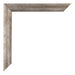 Mura MDF Cornice 60x80cm Metallo Vintage Dettaglio Angolo | Yourdecoration.it